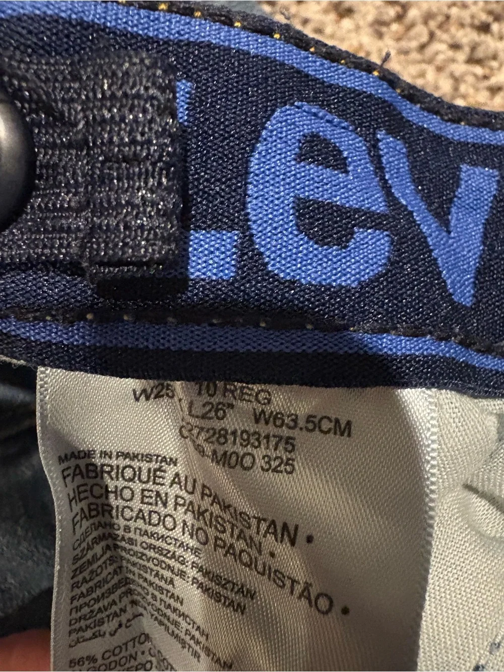 Levi's boys 502 Straight leg Jeans